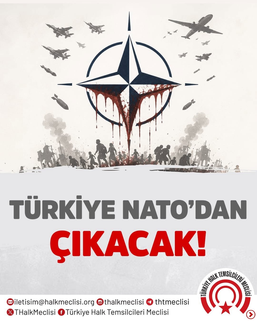 THTM’den Zehir Zemberek NATO Açıklaması: "AKP Türkiye’yi 1952 Karanlığına Döndürmeye Çalışıyor!"