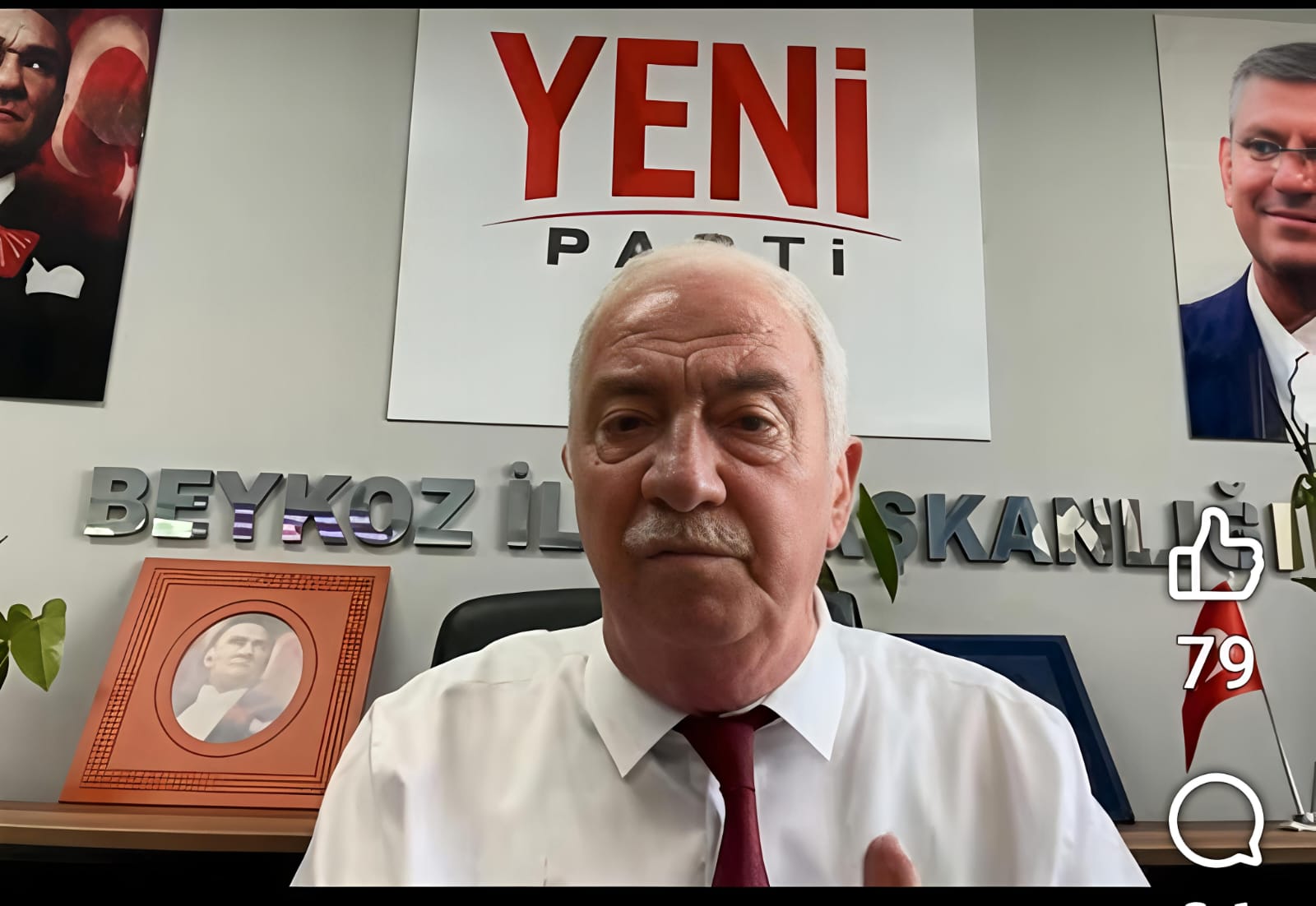 Beykoz Yeni Parti İlçe Başkanı Aydın Düzgün’den İsim Vermeden Sert Sitem