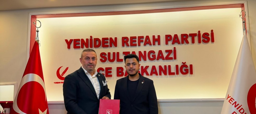 Yusuf Aybak, Yeniden Refah Partisi Sultangazi Gençlik Kolları Başkanı Oldu