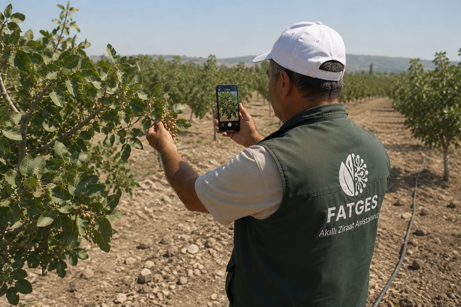 Yapay Zekâ Destekli FATGES, Fıstık Üreticisinin Dijital Ziraat Mühendisi Oluyor