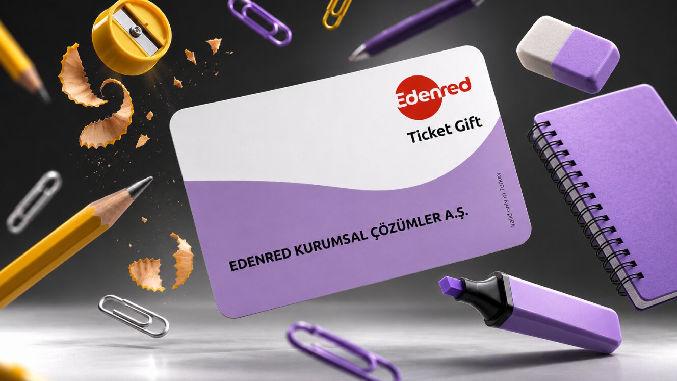 Okula Dönüş Döneminde Çalışanlara Esnek Destek: Edenred Ticket Gift ile Yüzde 45’e Varan Maliyet Avantajı