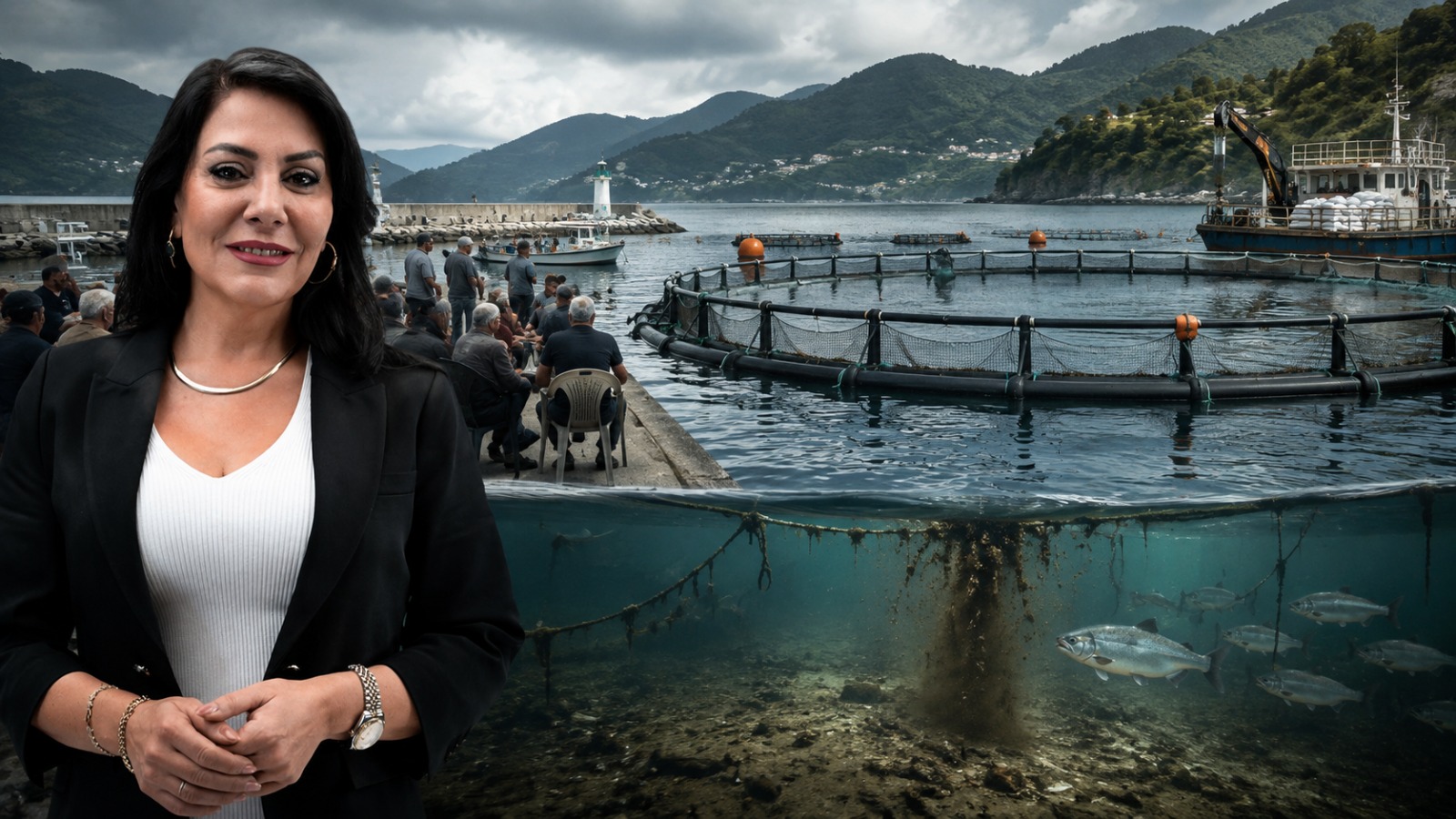 Rize’de Kafes Balıkçılığı Gerilimi: Zafer Partisi’nden Balıkçı Köyü Halkına Destek