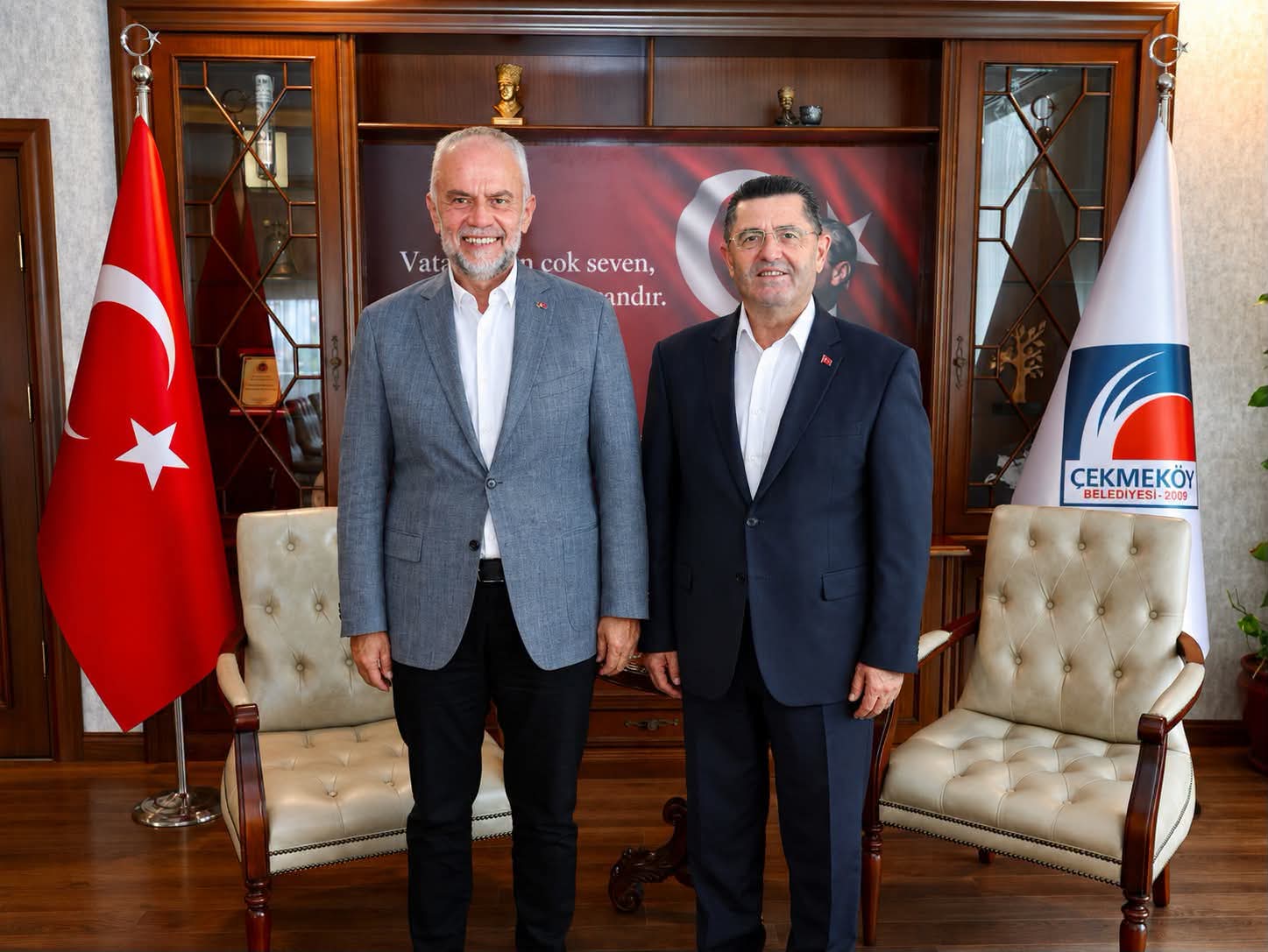Poyraz’dan AK Parti’ye Katılan Orhan Çerkez’e Ziyaret: Çekmeköy’de Dikkat Çeken Buluşma
