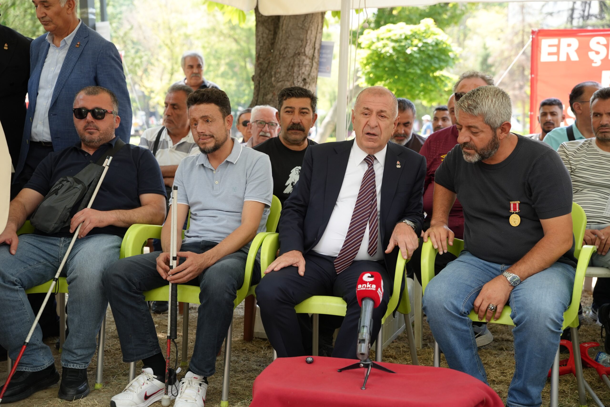 Ümit Özdağ’dan Gaziler Derneği’nde Dikkat Çeken Açıklamalar: “PKK’ya Af Kabul Edilemez”