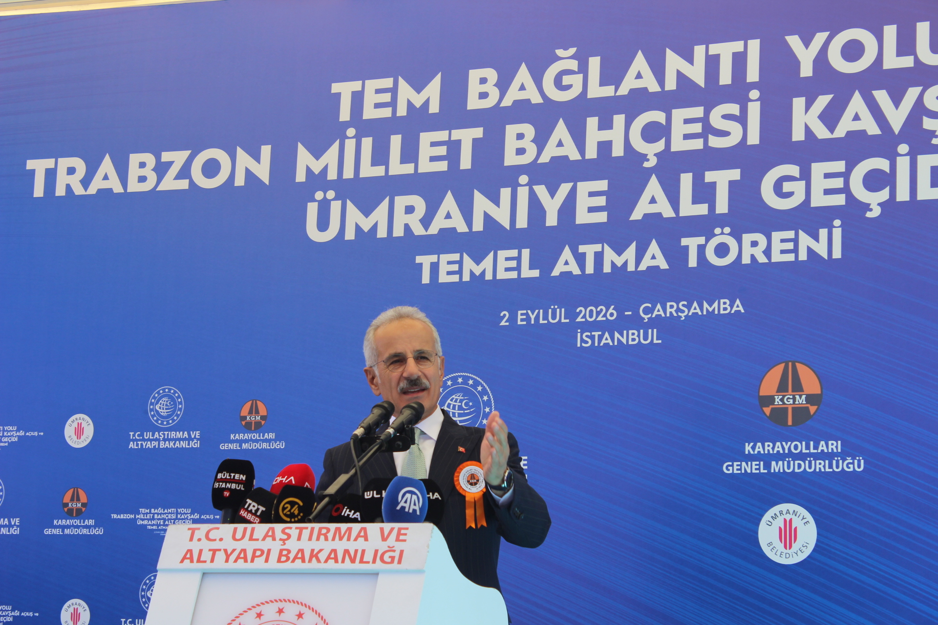 Bakan Uraloğlu Ümraniye’de Konuştu: Anadolu Yakası’na Yeni Raylı Sistem Hattı Geliyor