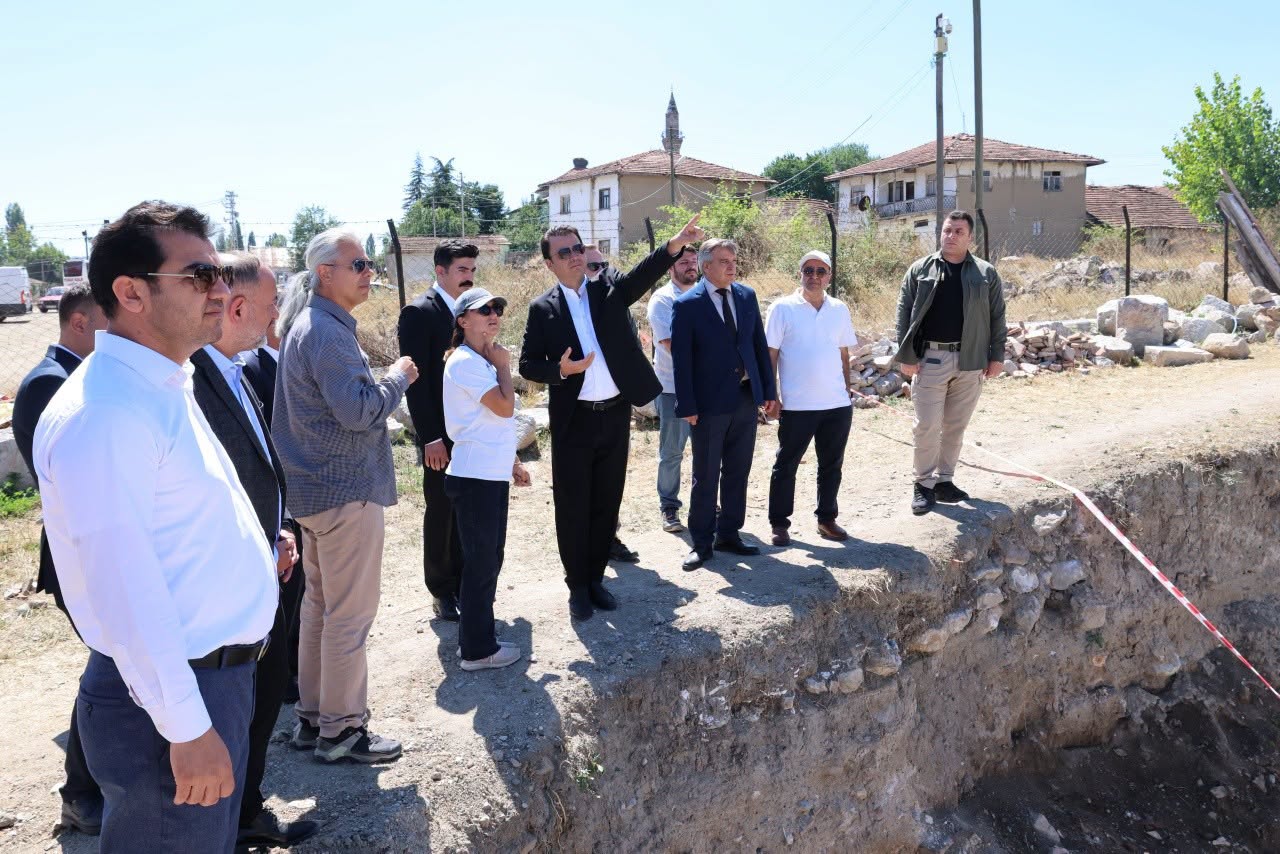Tokat Valisi Abdullah Köklü, Sebastopolis Antik Kenti’nde İncelemelerde Bulundu