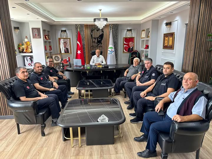 Çekerek Belediye Başkanı Üzeir İnce, AFAD Heyetini Ağırladı