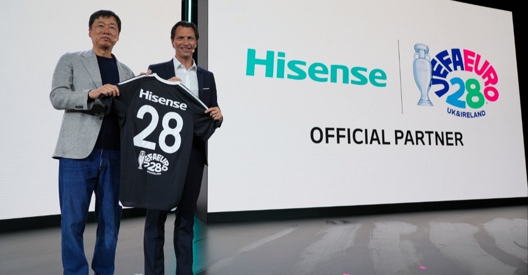 Hisense, UEFA EURO 2028’in Resmi Sponsoru Oldu! Futboldaki Ortaklıkta Dördüncü Kez