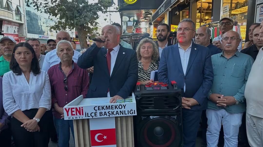 YENİ PARTİ ÇEKMEKÖY’DE KONGRE HEYECANI: KURUCU BAŞKAN HAYDAR ARSLAN İLÇE BAŞKANLIĞINA ADAYLIĞINI AÇIKLADI