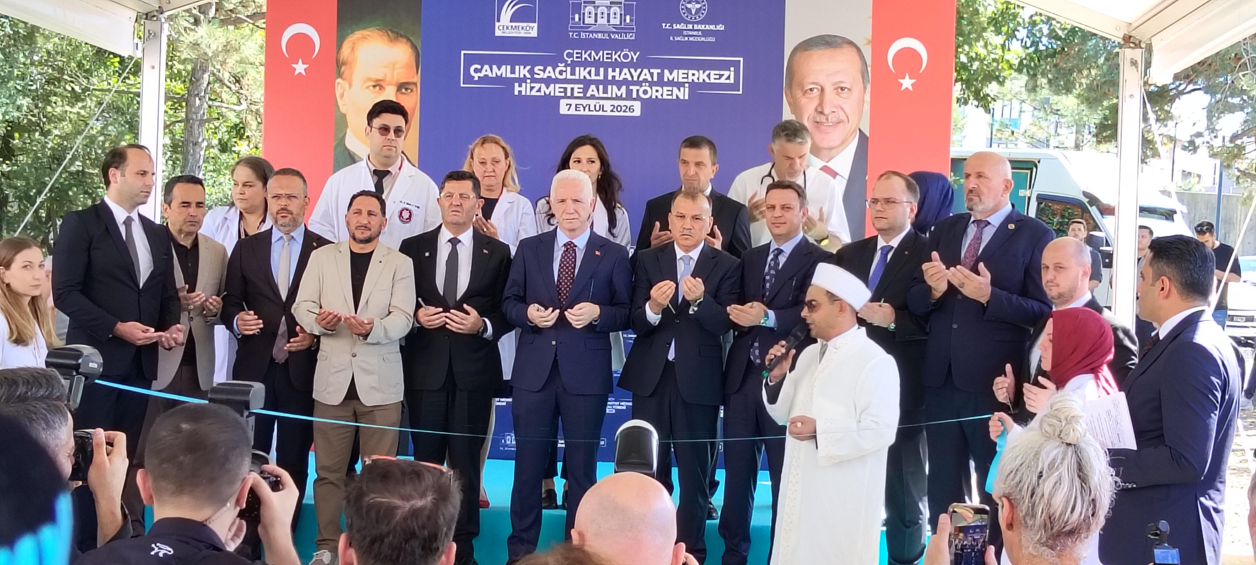 İstanbul Valisi Davut Gül Çekmeköy’de Konuştu: “Asıl Başarımız Vatandaşlarımız Hastalanmadan Tedbir Alabilmektir”