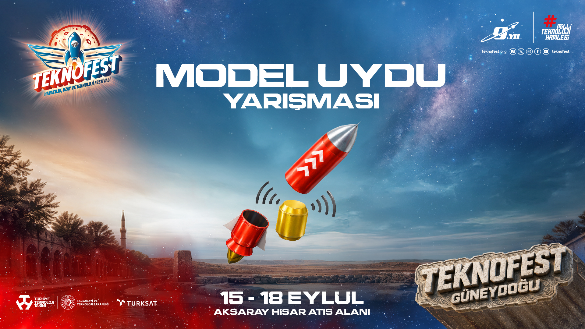 TEKNOFEST Model Uydu Yarışması’nda Final Heyecanı: 15 Takım Aksaray’da Gökyüzüne Çıkacak