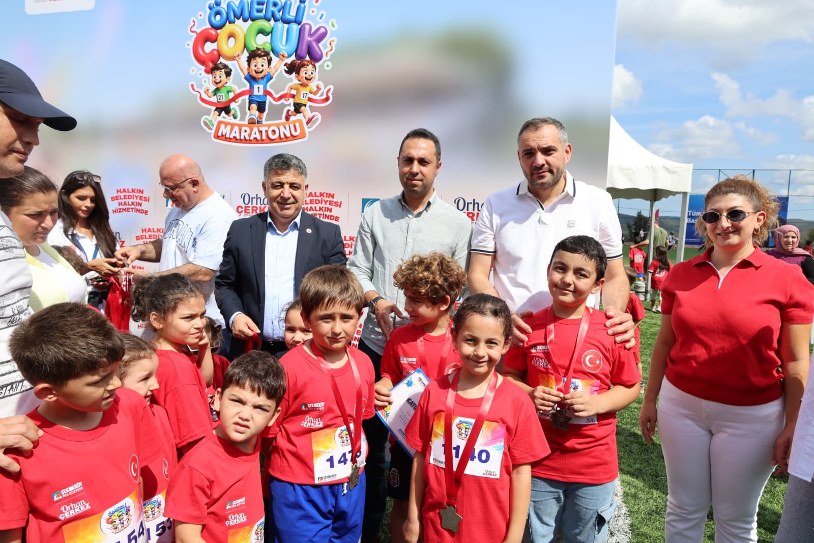 Çekmeköy’de Ömerli Çocuk Maratonu Coşkusu: Yaklaşık 2 Bin Çocuk Yarıştı