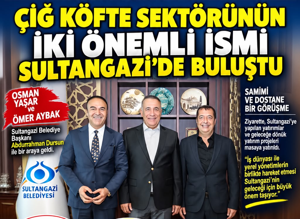 OSES ve Adıyaman Çiğköftecisi’nden Başkan Dursun’a Ziyaret