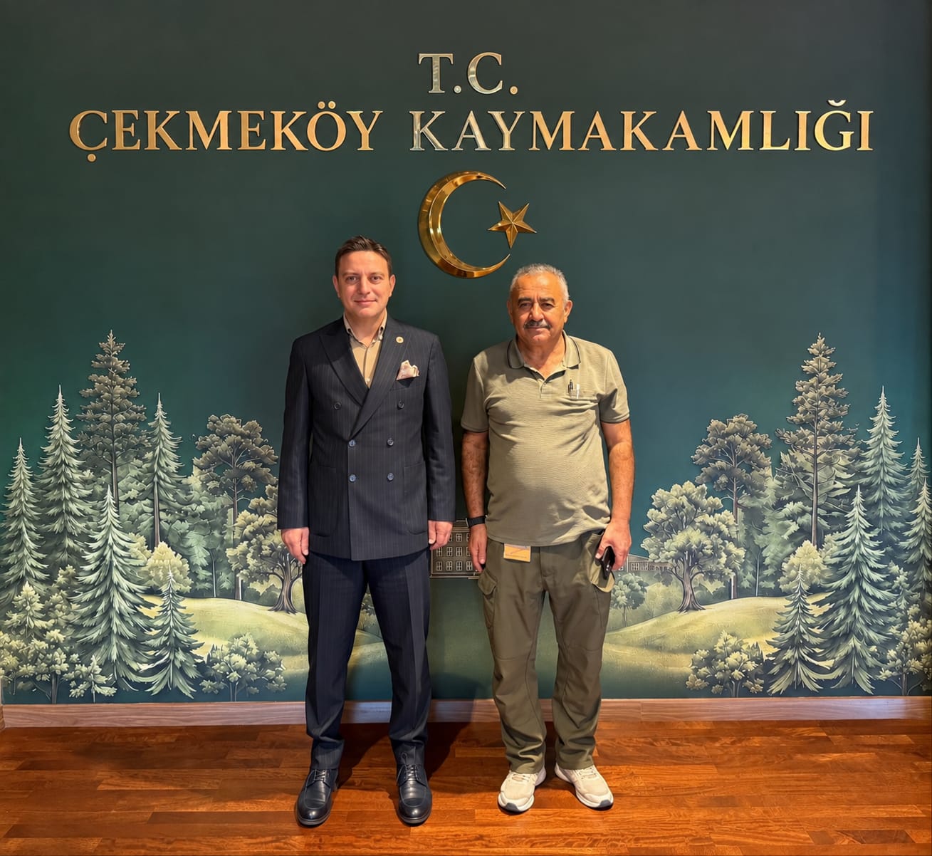 Habermax.net’ten Çekmeköy Kaymakamı Ömer Bilgin’e Hayırlı Olsun Ziyareti
