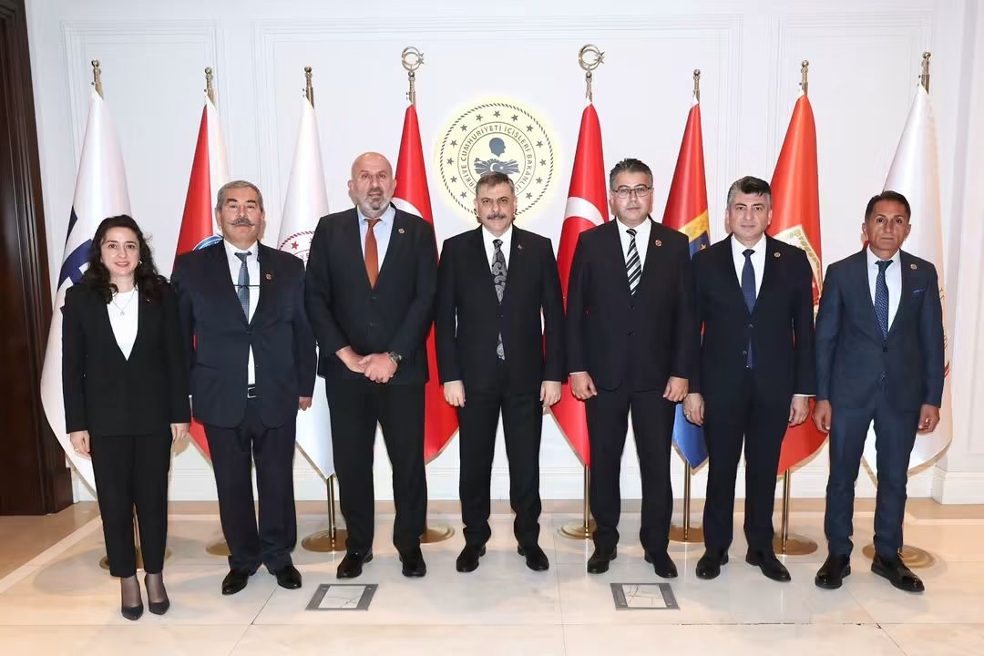 Türkiye Muhtarlar Konfederasyonu Genel Başkanı Kadir Delibalta’dan İçişleri Bakanı Mustafa Çiftçi’ye Ziyaret