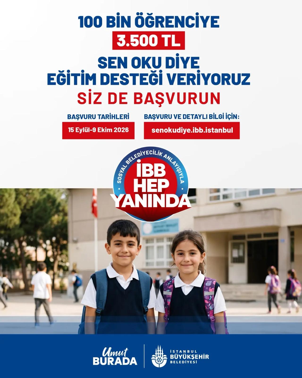 İBB’den Öğrencilere Eğitim Desteği: 2026-2027 Döneminde Destekler Artıyor