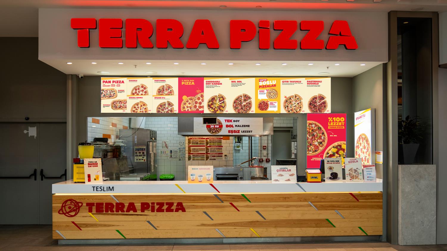 Terra Pizza, Tokat Erbaa’da Yeni Şubesini Açtı