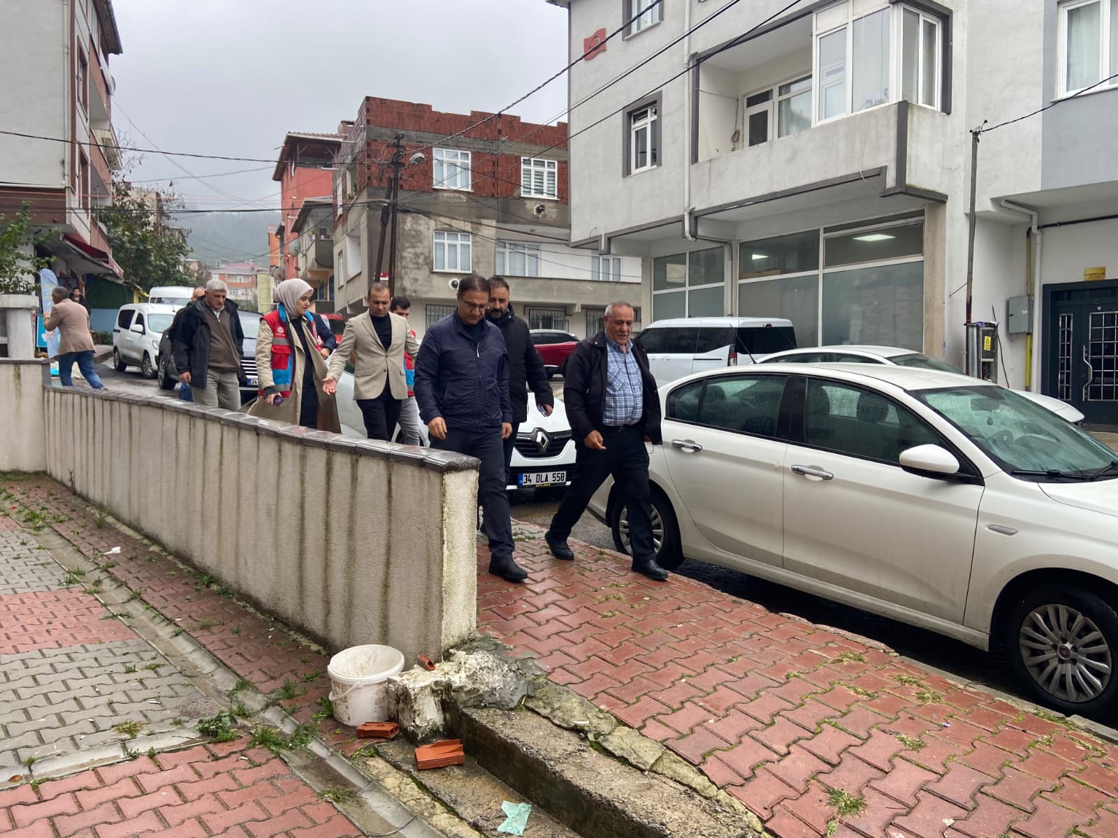 Sancaktepe Kaymakamı Naif Yavuz’dan Yağıştan Etkilenen Vatandaşlara Geçmiş Olsun Ziyareti