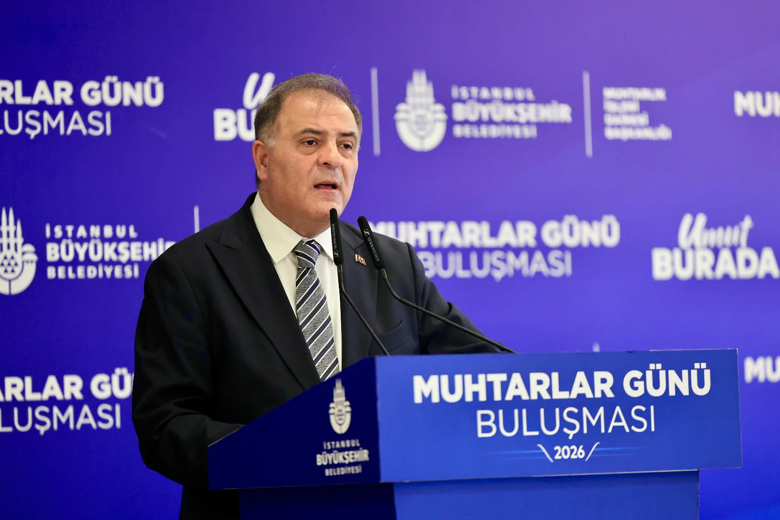 Nuri Aslan’dan muhtarlara çağrı: “İstanbul’u ortak akılla yönetiyoruz”