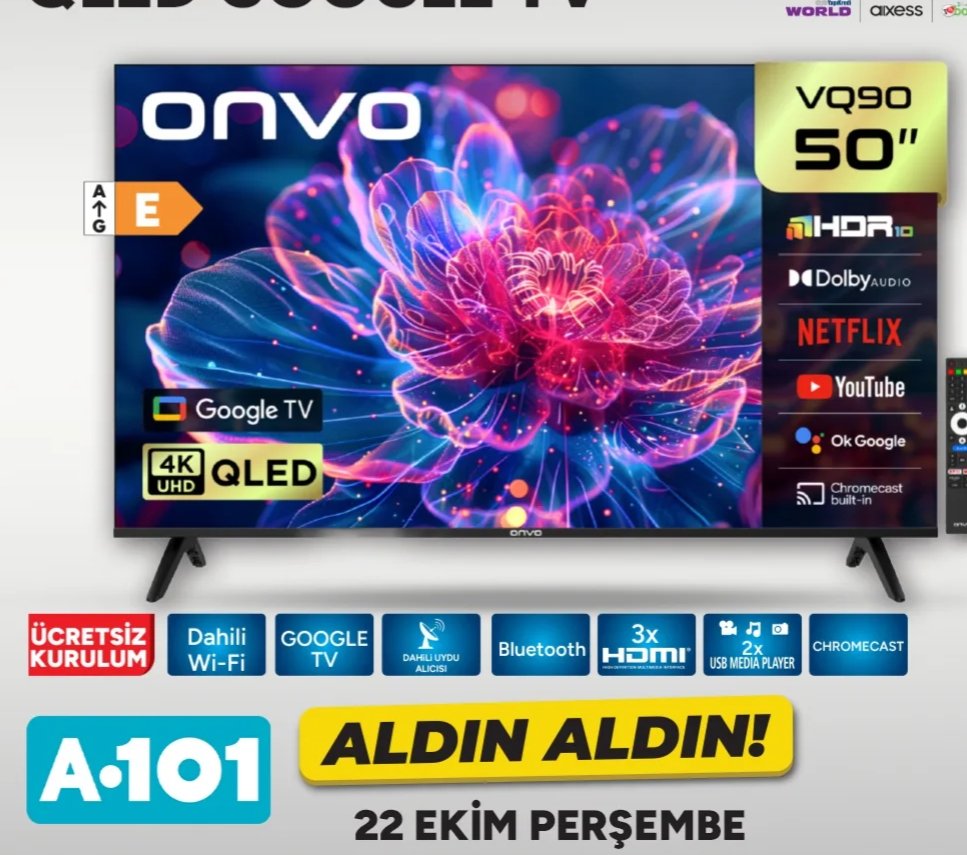 A101’den 22 Ekim’e Özel Teknolojik Ürünler! Elektrikli Moped, Televizyon ve Beyaz Eşya Fiyatları Açıklandı